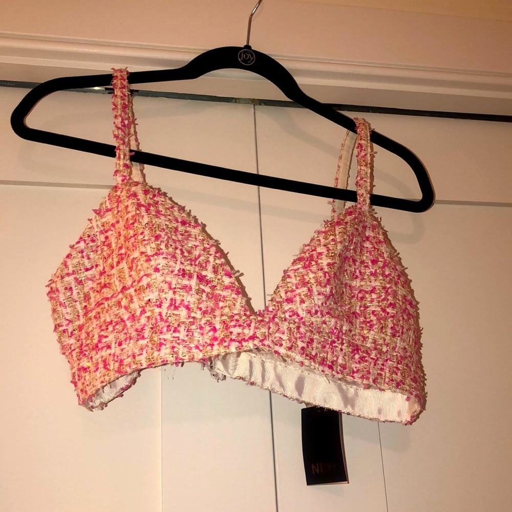Tweed Bralette